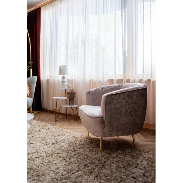 Kremowy dywan Think Rugs Vista Cream, 60x220 cm-image-2