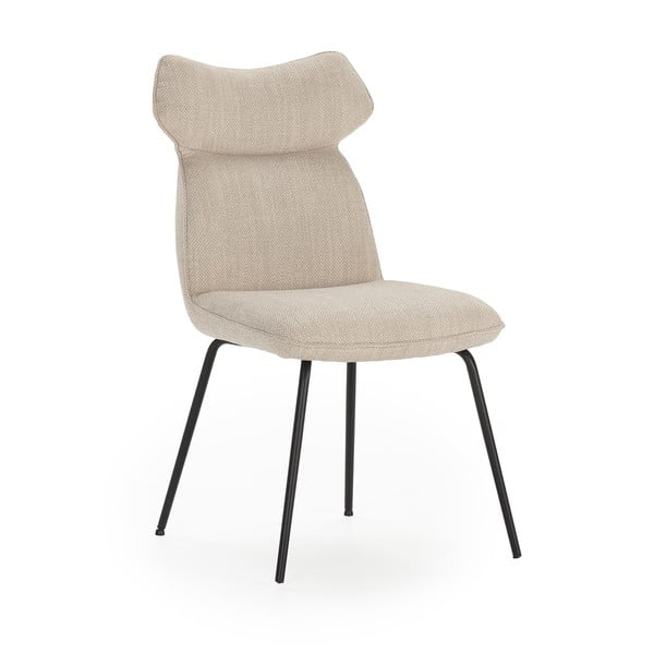 Beżowe krzesła zestaw 2 szt. Dara – Marckeric