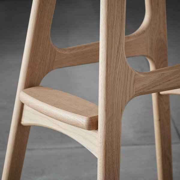 Skórzany hoker obrotowy 86 cm Buck – Hammel Furniture-image-4