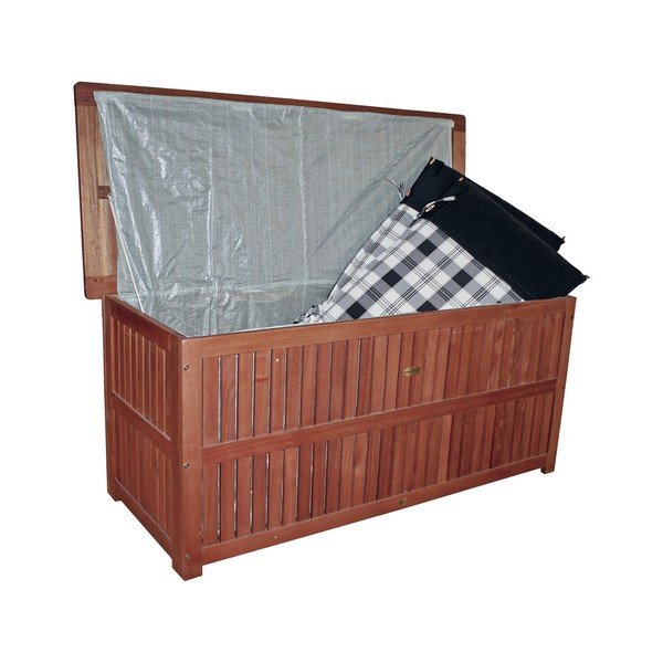 Brązowa skrzynia ogrodowa Plano – Garden Pleasure-image-4