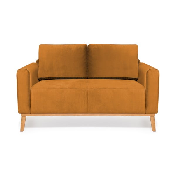 Musztardowa sofa Vivonita Milton Trend, 156 cm