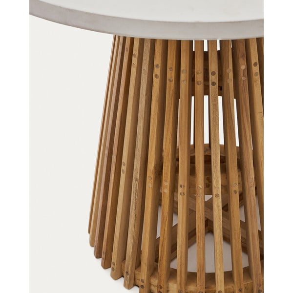 Okrągły stół ogrodowy ø 90 cm Alcaufar – Kave Home-image-3