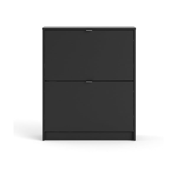 Czarna uchylna szafka na buty Shoes – Tvilum-image-2