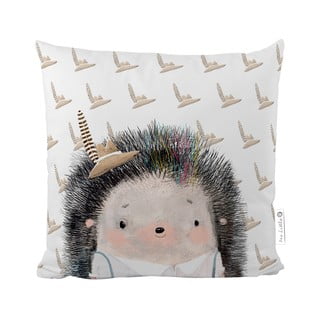 Bawełniana poduszka dziecięca Butter Kings Hedgehog Boy, 45x45 cm