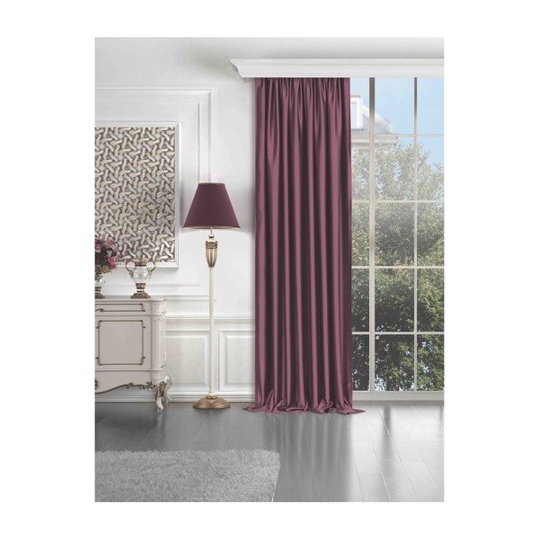 Różowa zasłona półzaciemniająca 260x100 cm – Mila Home-image-3