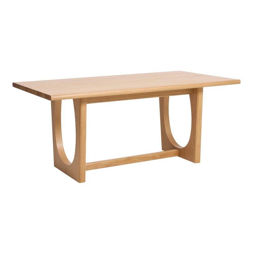 Rozkładany stół w dekorze dębu 95x180 cm Flow – Unique Furniture