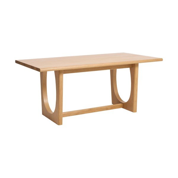 Rozkładany stół w dekorze dębu 95x180 cm Flow – Unique Furniture