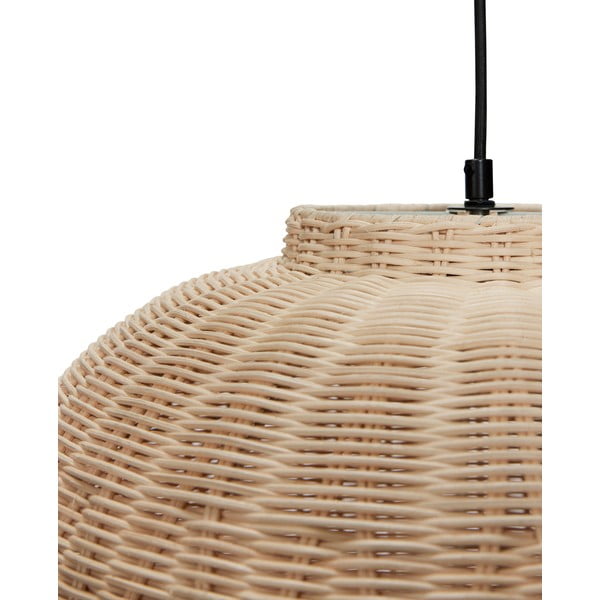Naturalna lampa wisząca ø 45 cm Chand – Hübsch-image-2