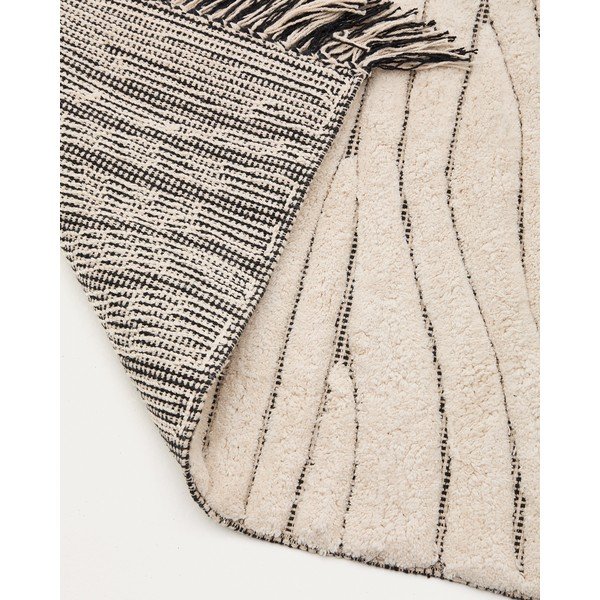 Beżowy dywanik łazienkowy 50x70 cm Crilda – Kave Home-image-2