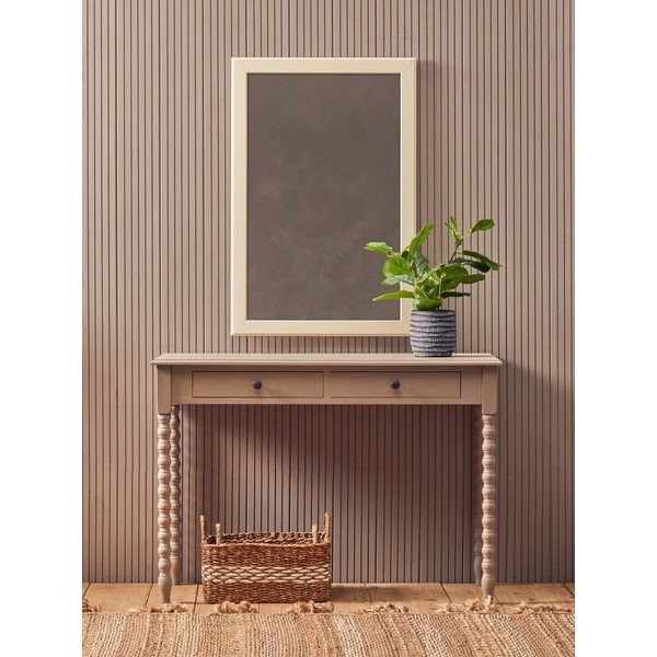 Biurko z litego drewna sosnowego 48x107 cm Heritage – Premier Housewares-image-1