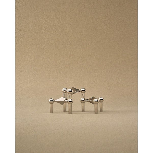 Metalowe świeczniki zestaw 3 szt. Nagel – STOFF Nagel-image-4