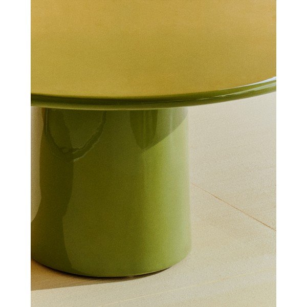 Okrągły stolik ogrodowy betonowy ø 85 cm Albanella – Kave Home-image-4