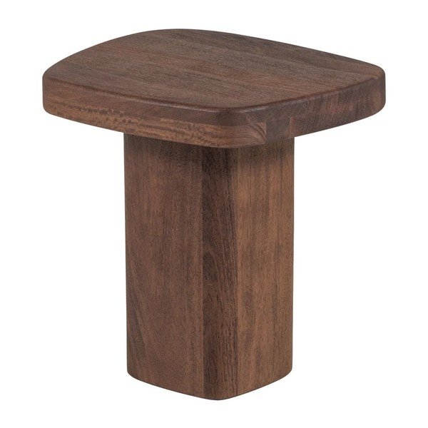 Stolik z litego drewna mango 45x53 cm Nodu – WOOOD-image-4