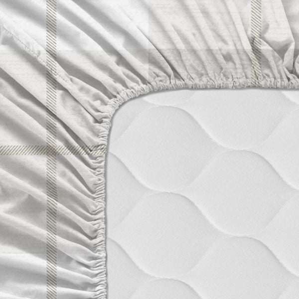 Bawełniane prześcieradło Happy Friday Basic Mystical Winter, 140x200 cm-image-1