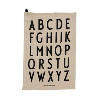 Bawełniane ścierki zestaw 2 szt. 40x60 cm – Design Letters