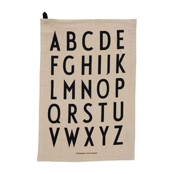 Bawełniane ścierki zestaw 2 szt. 40x60 cm – Design Letters