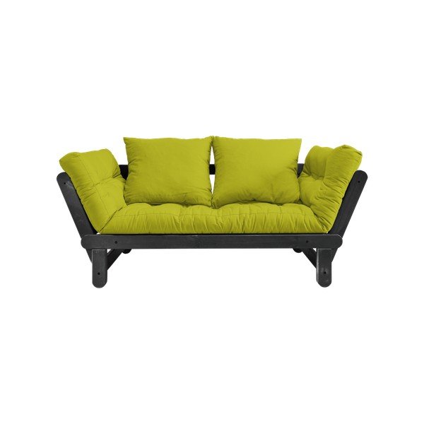 Sofa rozkładana Karup Beat Black/Pistacie-image-2
