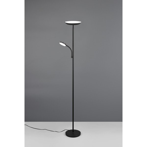 Czarna lampa stojąca LED (wysokość 178 cm) Specter – Reality-image-3
