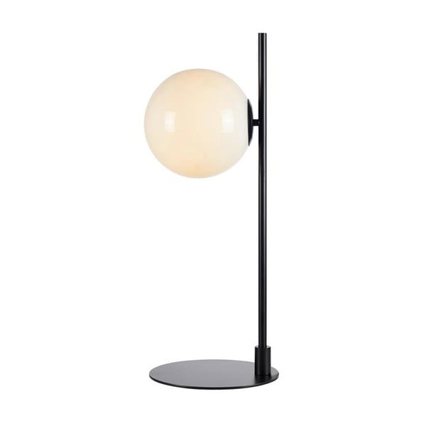 Biała lampa stołowa Markslöjd Dione, wys. 62,5 cm