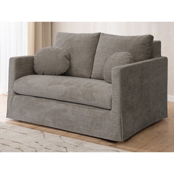 Szara sofa 140 cm Paphos – Ropez-image-3