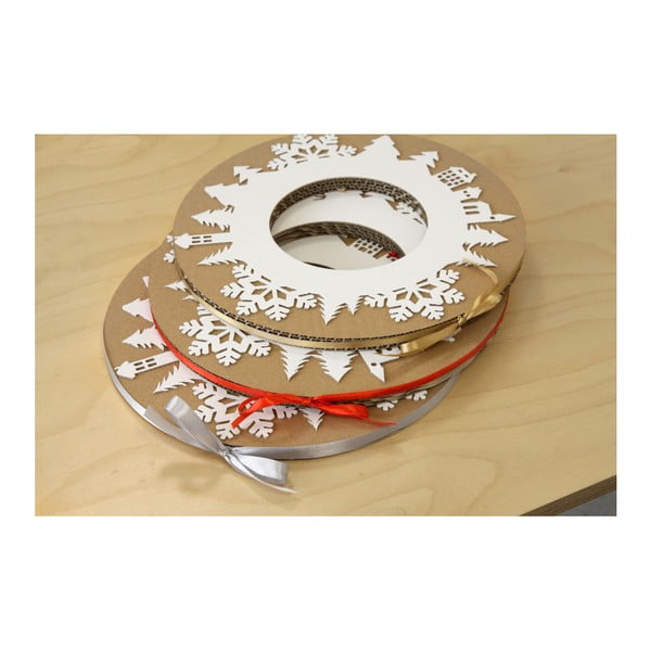 Wieniec adwentowy z szarą wstążką Unlimited Design for kids-image-2