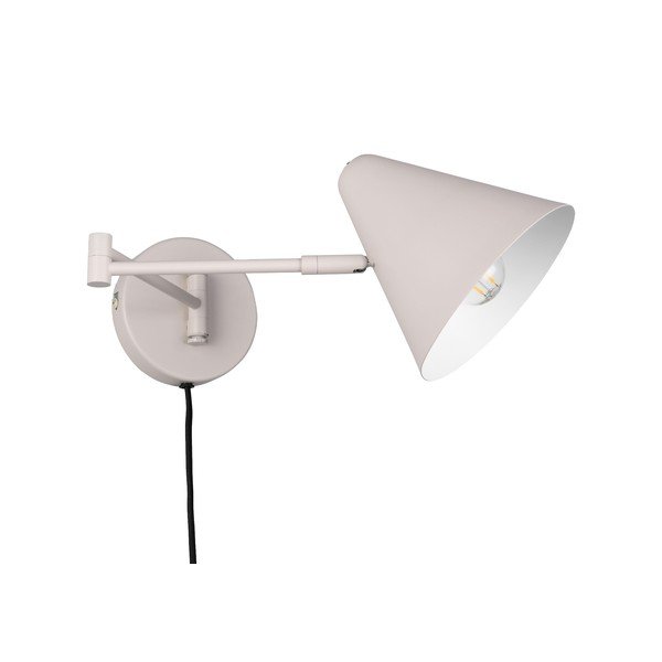 Kinkiet z elastyczną konstrukcją do kontaktu w kolorze kości słoniowej ø 15 cm Cosima – Trio