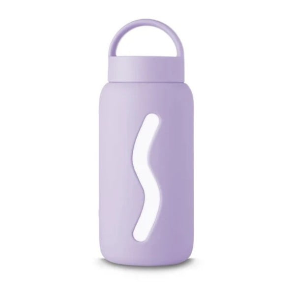 Lawendowa butelka podróżna 500 ml Pastel Lilac – Muuki