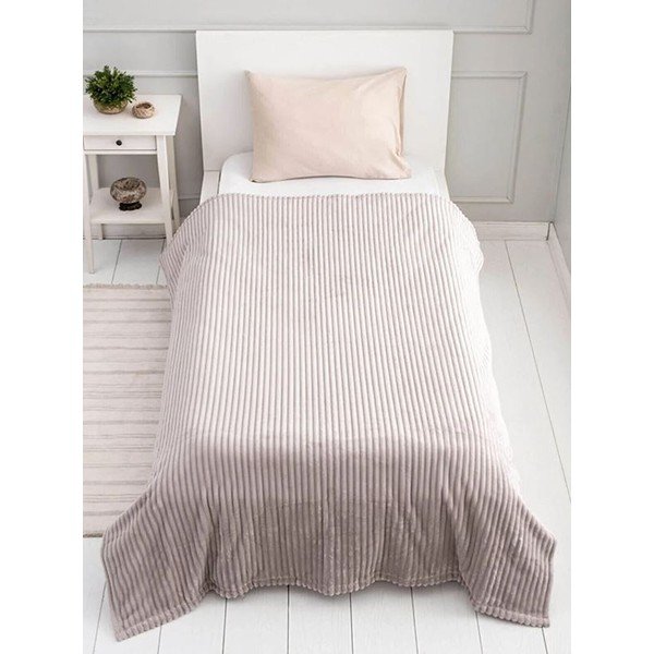 Koc z mikropluszu 160x220 cm – Mila Home-image-2