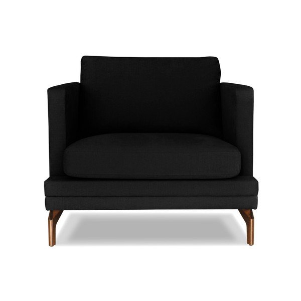 Czarny fotel Windsor  & Co. Sofas Jupiter