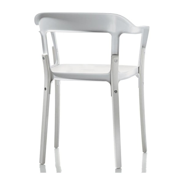 Krzesło Steelwood, białe