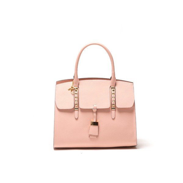 Skórzana torebka Renata Corsi 1080 Rosa