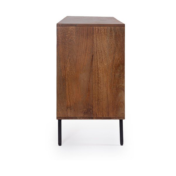 Komoda z litego drewna mango w naturalnym kolorze 140x75x40 cm Tadita – Bizzotto-image-2
