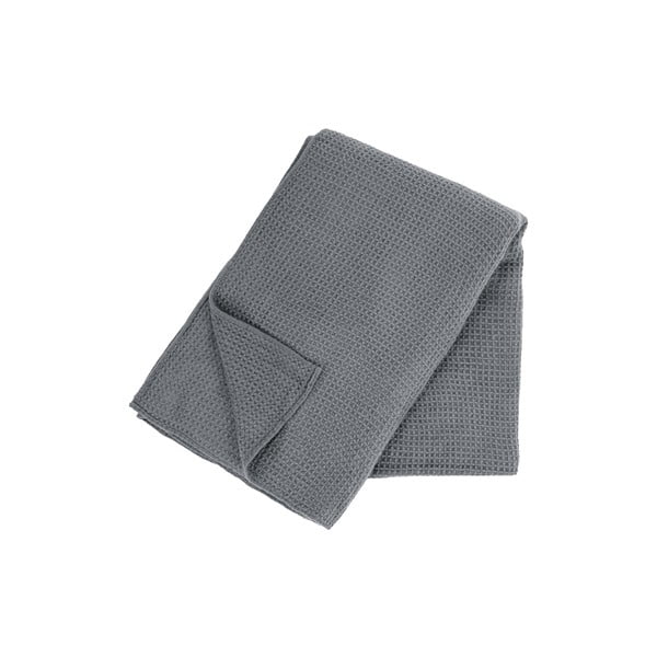 Szara narzuta Tiseco Home Studio Mini Waffle, 130x170 cm-image-2