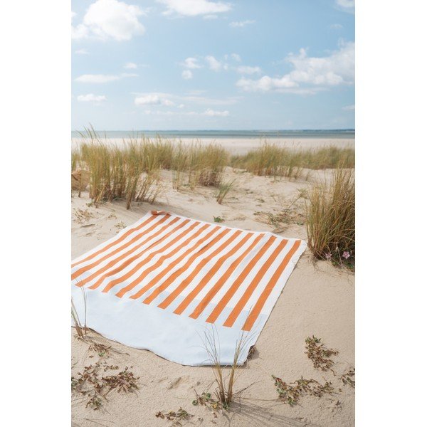 Pomarańczowy koc 160x200 cm Onu – noo.ma-image-2