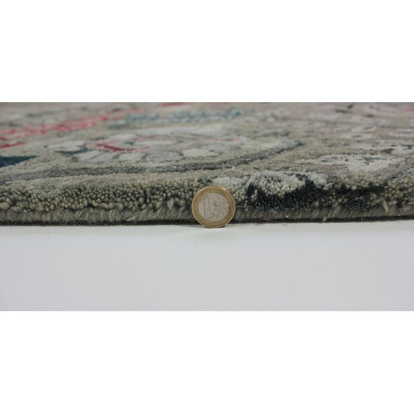 Szary ręcznie tkany dywan Flair Rugs Persian Fusion, 120x170 cm-image-2