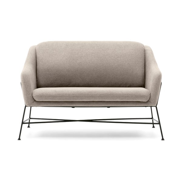 Beżowa sofa 128 cm Brida – Kave Home