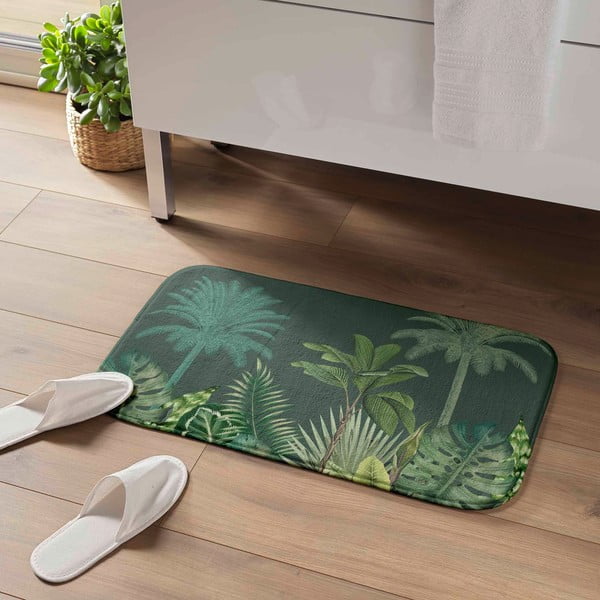 Zielony dywanik łazienkowy 45x75 cm Vagabonde – douceur d'intérieur-image-1