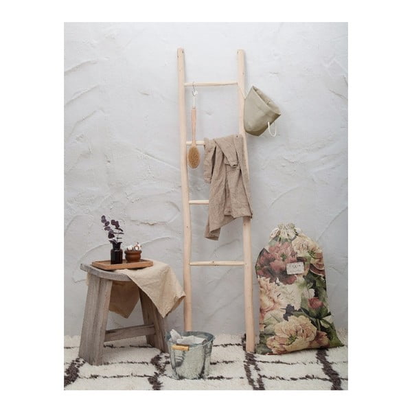 Worek na pranie z domieszką lnu Really Nice Things Bag Spring Flowers, wys. 75 cm-image-1