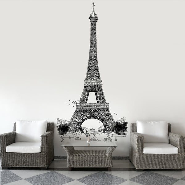 Naklejka Eiffel Tower, 76x150 cm-image-2