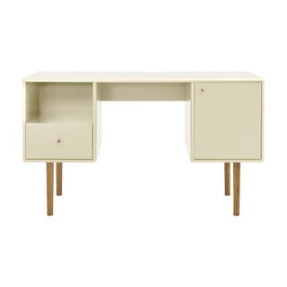 Beżowe biurko 130x50 cm Color Living – Tom Tailor for Tenzo