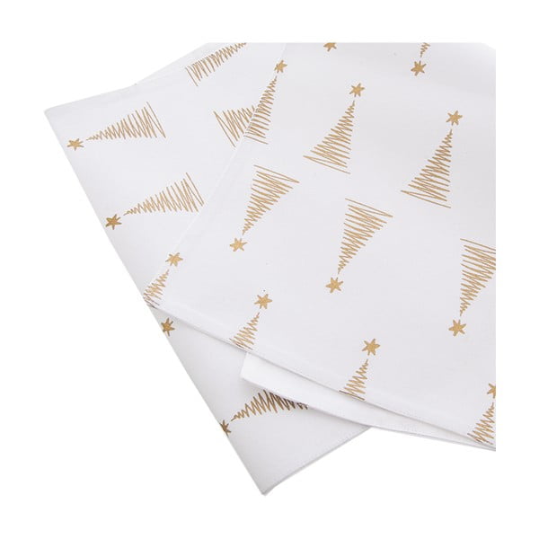 Bawełniany bieżnik ze świątecznym motywem 32x130 cm – Orion-image-2