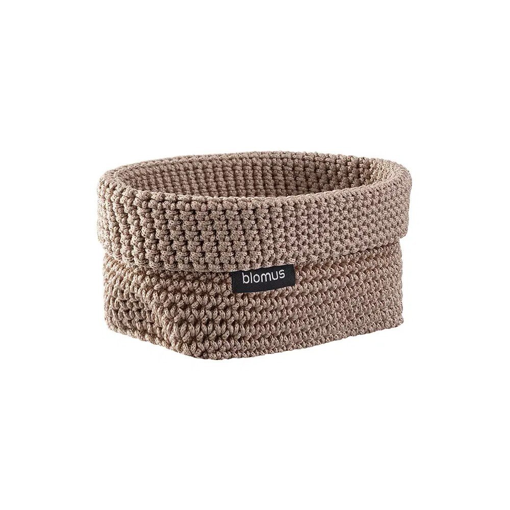 Tekstylny koszyk do łazienki 15x10x9 cm Tela M – Blomus