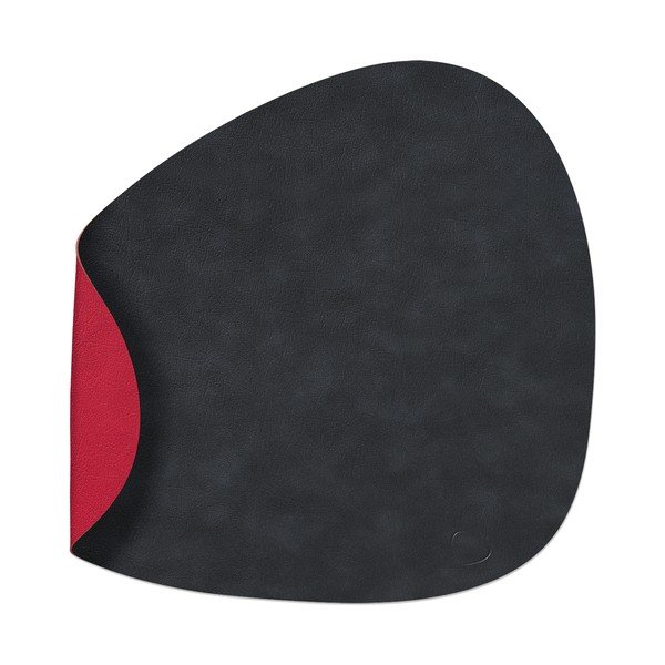 Mata stołowa ze skóry ekologicznej 37x44 cm Curve L Double Cloud – LIND DNA