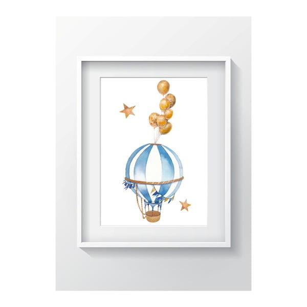Obraz OYO Kids Air Balloon Adventures, 24x29 cm