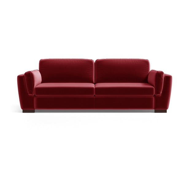 Czerwona sofa 3-osobowa Marie Claire BREE