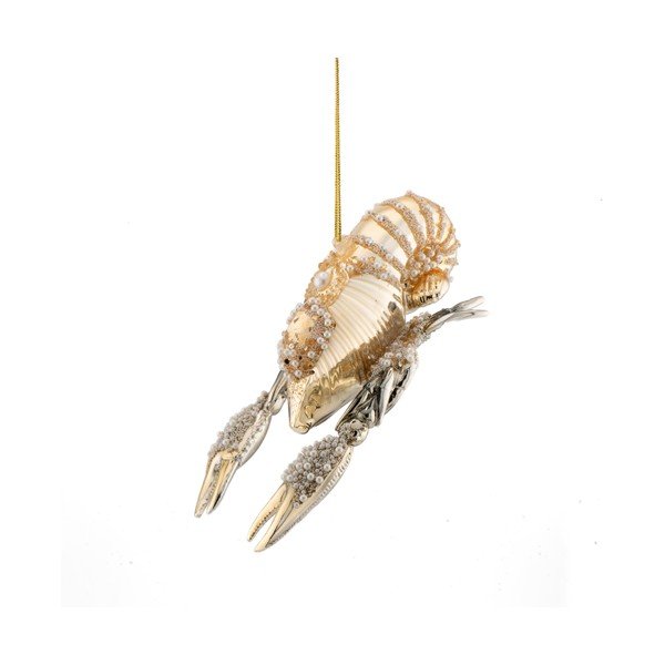 Szklana ozdoba świąteczna 13,5 cm Bejewelled Lobster – Sass & Belle