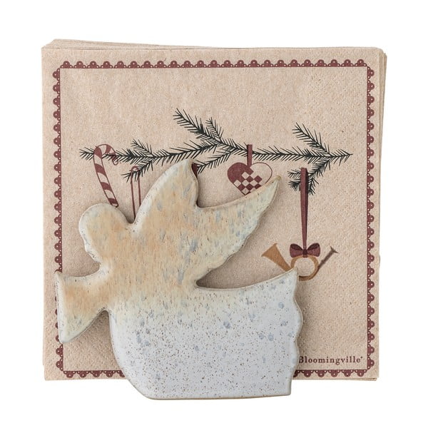 Kamionkowy serwetnik Cherub – Bloomingville-image-2