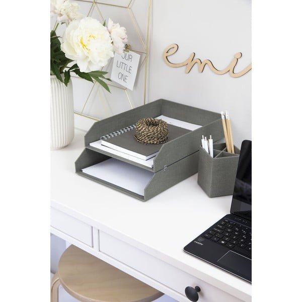 Kartonowe organizery na dokumenty  zestaw 2 szt. Hakan – Bigso Box of Sweden-image-2