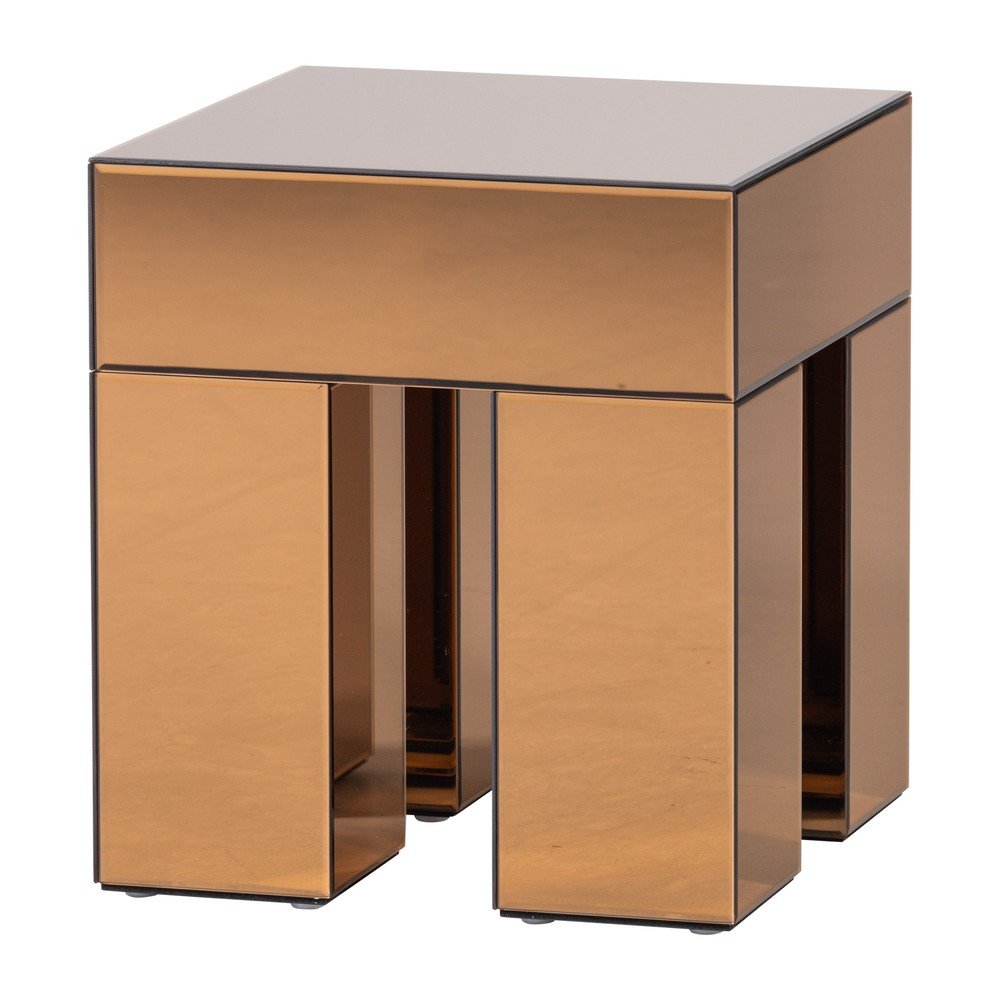 Stolik z połyskiem 45x45 cm Mirrox – WOOOD