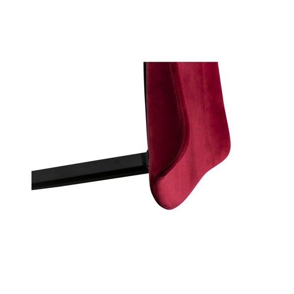Czerwony hoker DAN–FORM Denmark Hype Velvet-image-2